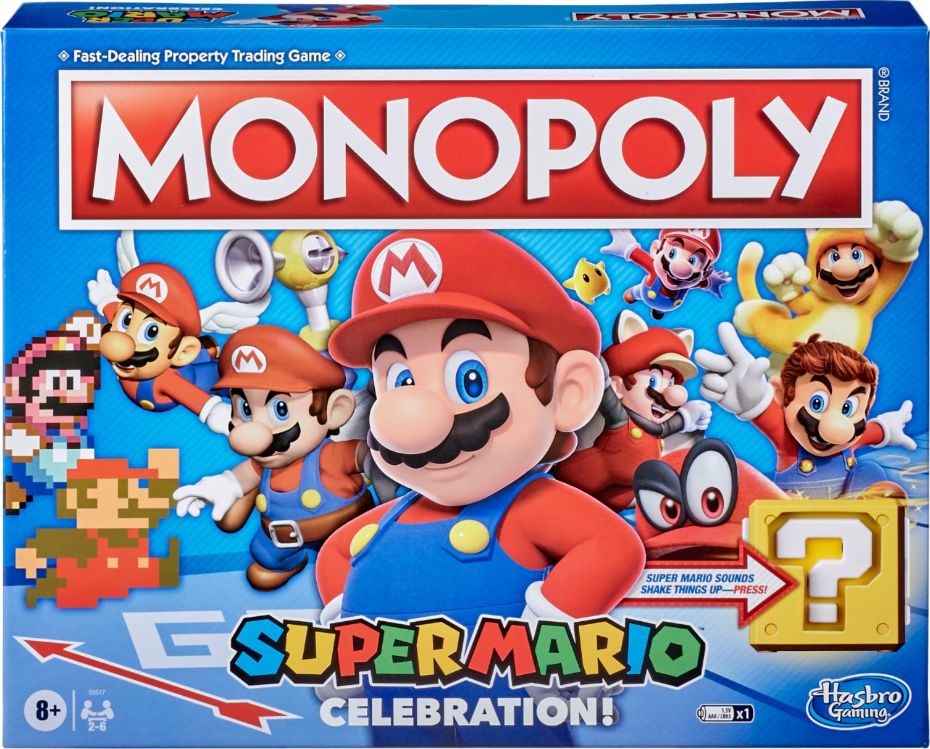 Hasbro Monopoly Super Mario Celebration Edition Board Game E9517 for sale online