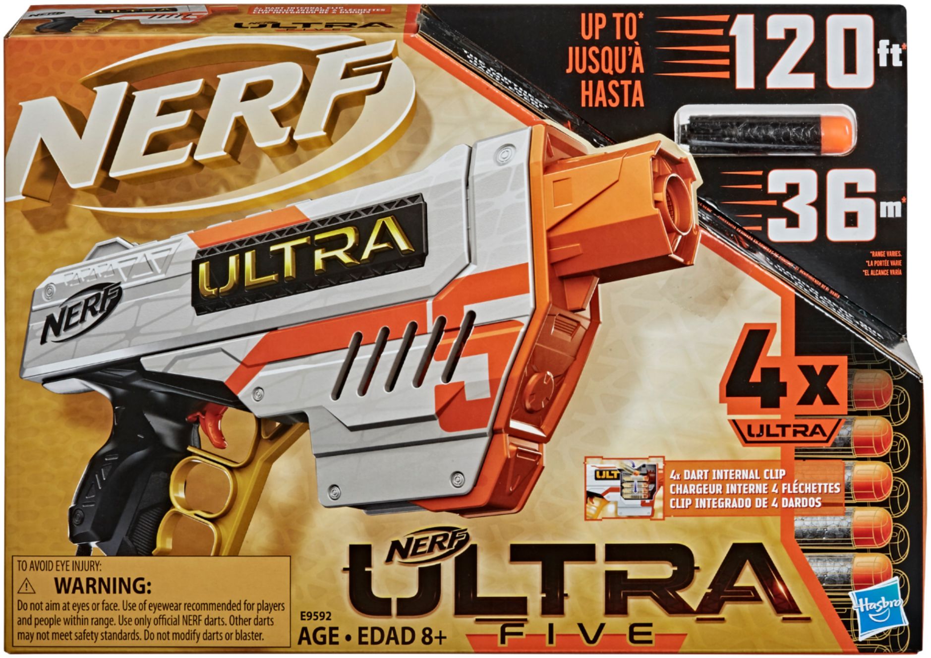 * NERF Ultra Four Blaster by Hasbro Pn00047245 UPC 630509929481 for sale online 