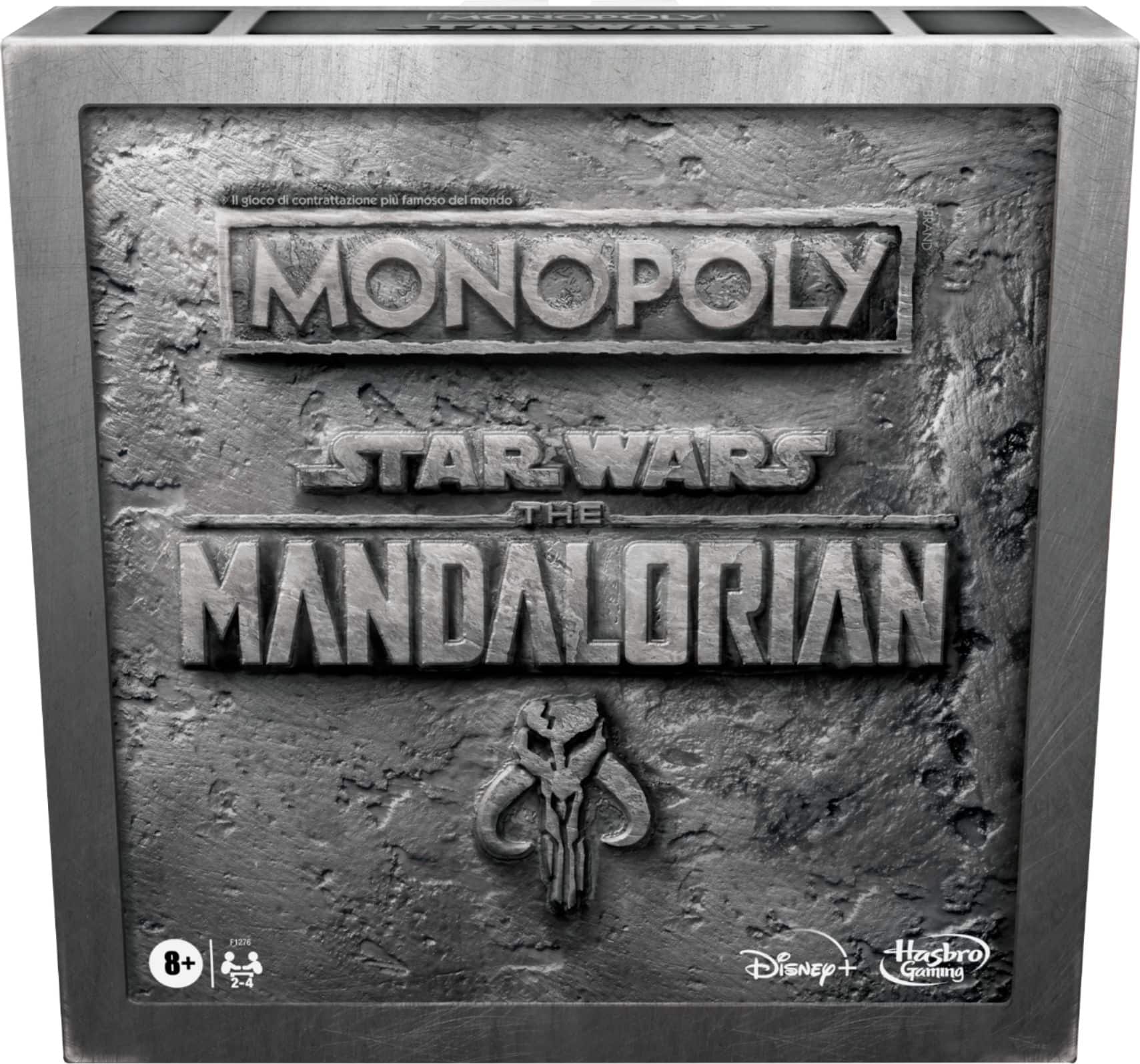 Front. Hasbro Gaming - Monopoly: Star Wars The Mandalorian Edition Board Game Protect The Child ("Baby Yoda").