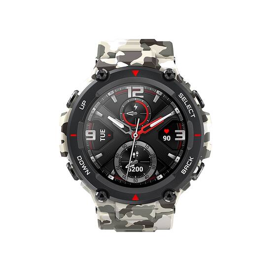 Amazfit T Rex Smartwatch 44mm Polymer Camo Green W1919us4n Best Buy