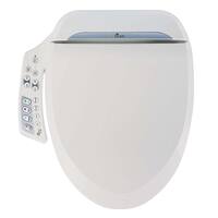 Bio Bidet Ultimate BB-600 Advanced Bidet Seat - Elongated White - Front_Zoom