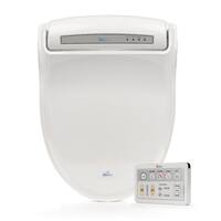 Bio Bidet Supreme BB-1000 Advanced Bidet Seat - Round White - Front_Zoom