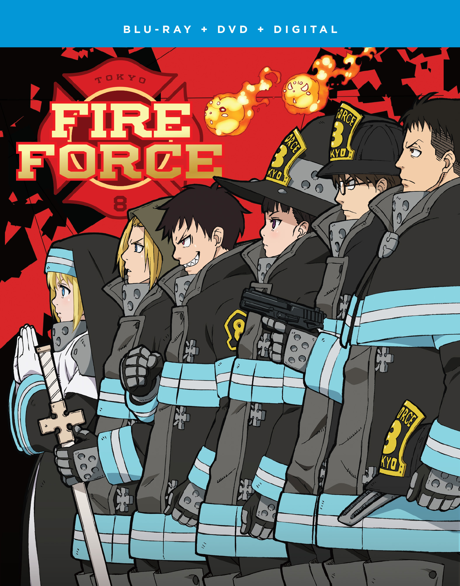 Fire Force: Season One Part Two [Blu-ray/DVD] [4 Discs] - Best Buy