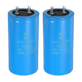 Unique Bargains - 2pcs Motor Start Capacitor, 450uf 300V CD60 Starting Running for AC/ Electric Motor