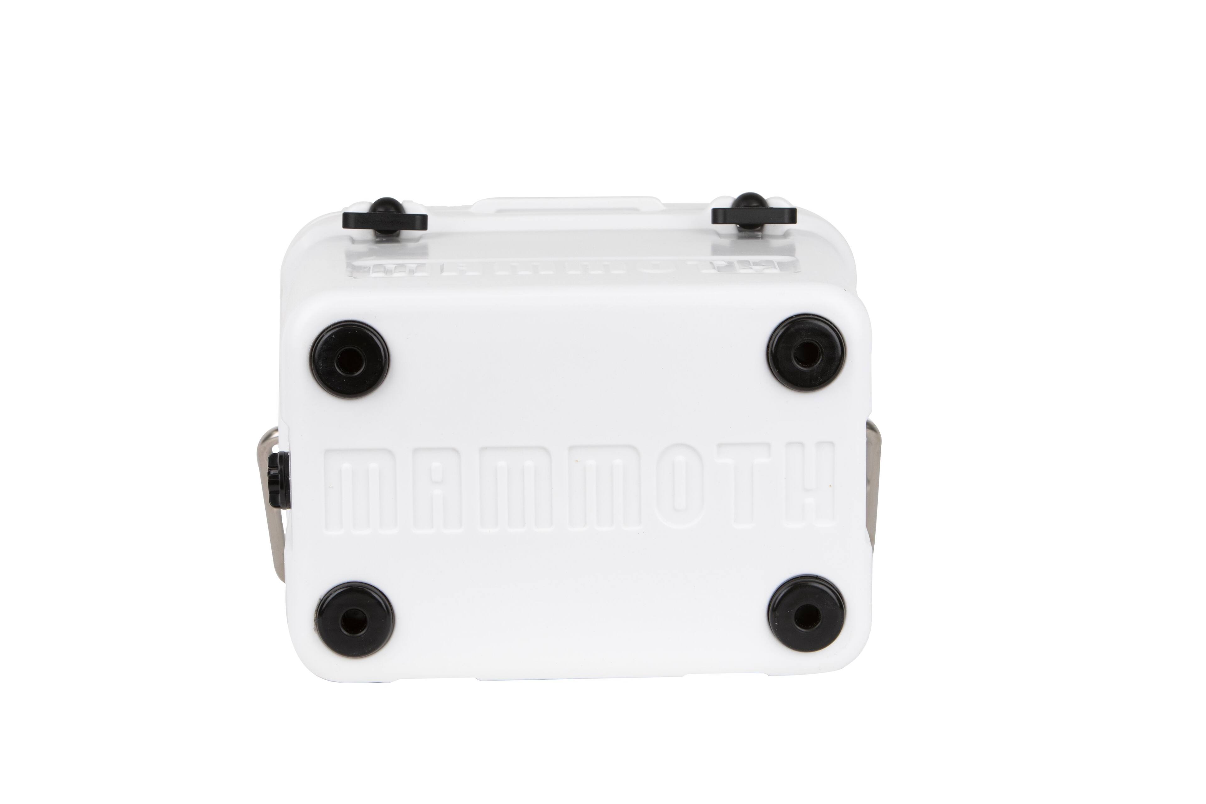 Alt View 12. Mammoth - Ranger 25 Cooler, Insulated Hard Ice Chest with 25 Quart Capacity, Holds 30 Cans, Great for Boat, Camping - White.