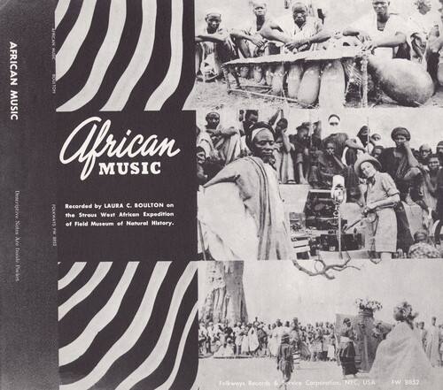 AFRICAN MUSIC

Descriptive Notes Are Inside

African MUSIC
Recorded by LAURA C. BOULTON on the Strous West African Expedition of Field Museum of Natural History.

POLKWAYS
Folkways Records & Service Corporation, NYC, USA
FW 8852