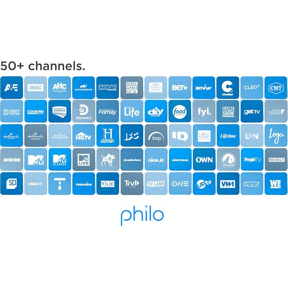 Best Buy Philo TV Digital 1 Month Subscription, then 20 per Month