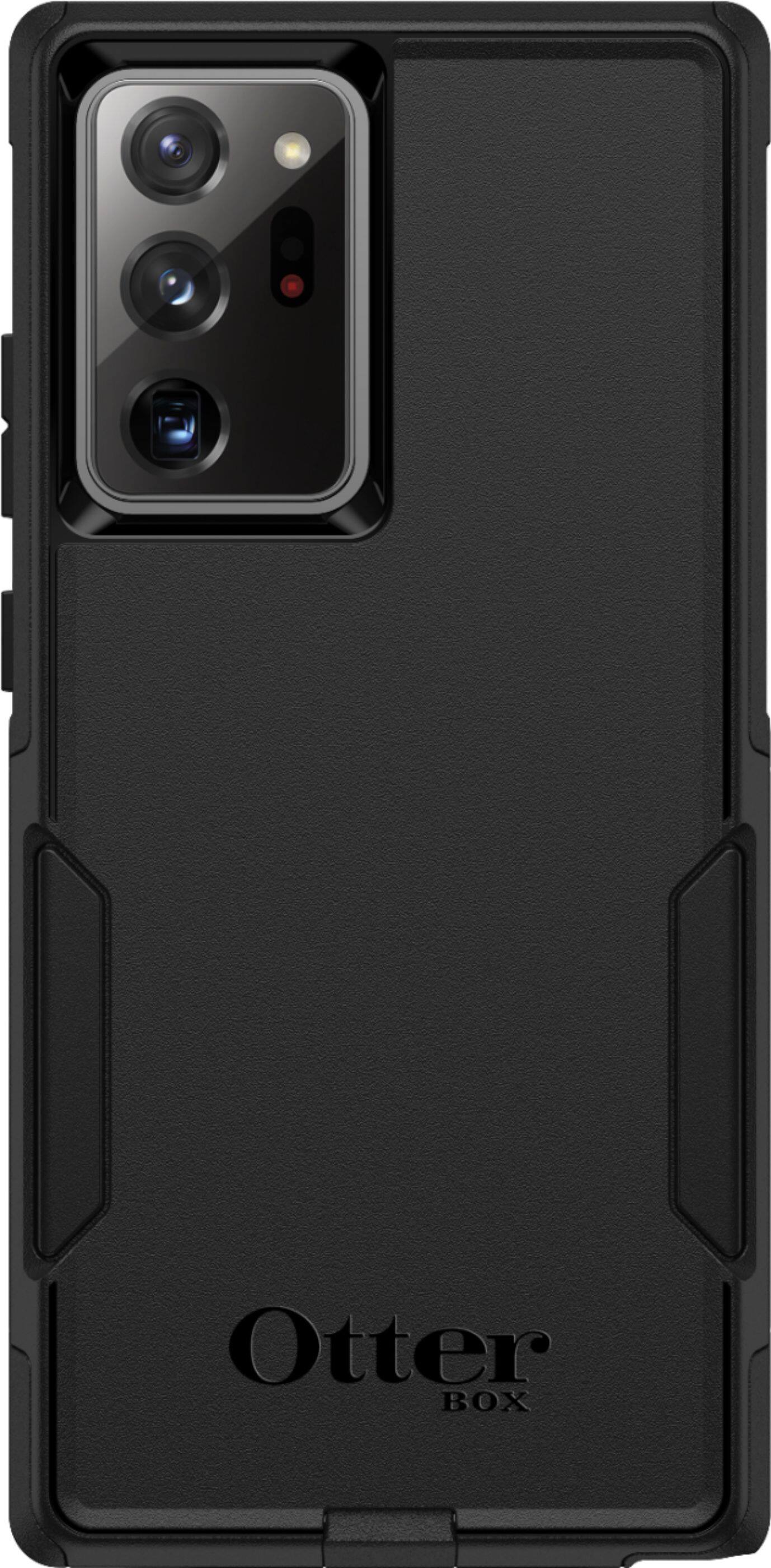 Front. OtterBox - Commuter Series for Galaxy Note20 Ultra 5G - Black.