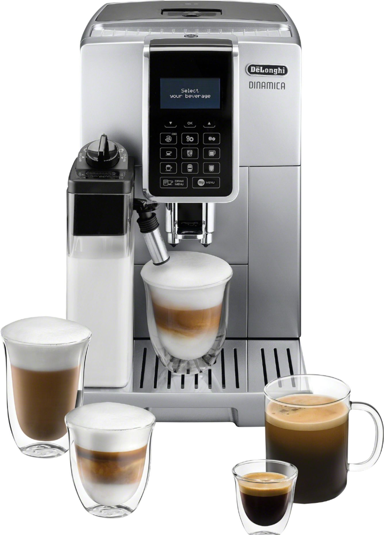 Best Buy: De'Longhi 10-Cup Coffee Maker and Espresso Maker with 15