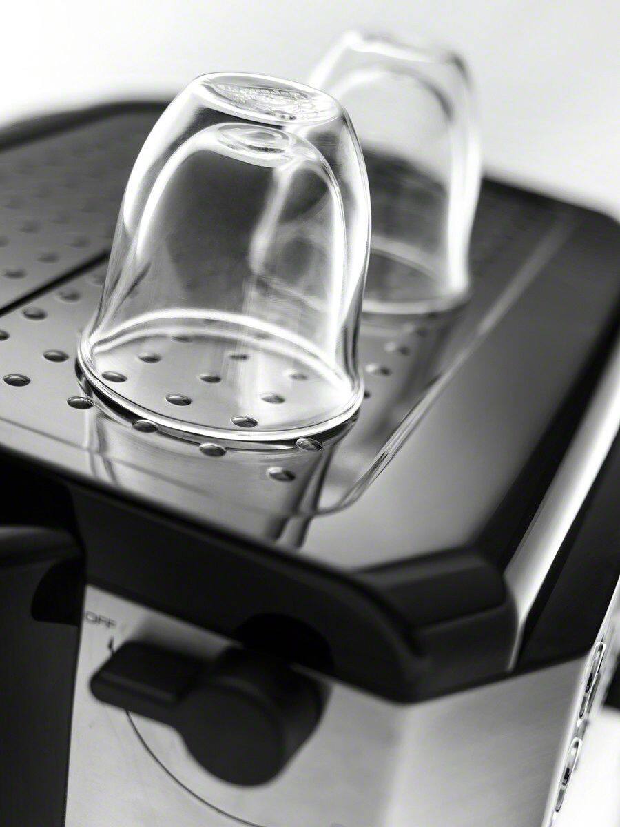 Alt View 14. De'Longhi - Digital All-in-One Combination Coffee and Espresso Machine - Black and Stainless Steel.