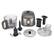 Alt View 13. CRUX - 8 Cup Food Processor - Gray.