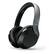 Angle. Philips - Wireless Over-Ear Noise Canceling Headphones- Black - Black.