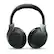 Front. Philips - Wireless Over-Ear Noise Canceling Headphones- Black - Black.