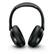Left. Philips - Wireless Over-Ear Noise Canceling Headphones- Black - Black.