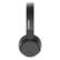 Front. Philips - Wireless Noise Cancelling Over-Ear Headphones- Black - Black.