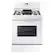 Front. Samsung - 5.8 Cu. Ft. Freestanding Gas Convection Range with Self-High Heat Cleaning.
