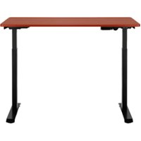 Insignia Adjustable Standing Desk with Electronic Controls (Mahogany)