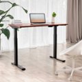 Alt View Zoom 12. Insignia™ - Adjustable Standing Desk with Electronic Control - 47.2" - Mahogany.