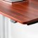 Alt View Zoom 14. Insignia™ - Adjustable Standing Desk with Electronic Control - 47.2" - Mahogany.