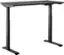 Left. Insignia™ - Adjustable Standing Desk with Electronic Control - 47.2" - Black.