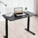 Alt View 16. Insignia™ - Adjustable Standing Desk with Electronic Control - 47.2" - Black.