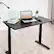 Alt View 16. Insignia™ - Adjustable Standing Desk with Electronic Control - 47.2" - Black.