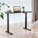 Alt View 12. Insignia™ - Adjustable Standing Desk with Electronic Control - 47.2" - Black.