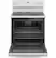 Alt View 12. GE - 5.3 Cu. Ft. Freestanding Electric Convection Range with Self-Steam Cleaning and No-Preheat Air Fry - White.