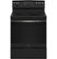 Front Zoom. GE - 5.3 Cu. Ft. Freestanding Electric Convection Range with Self-Steam Cleaning and No-Preheat Air Fry - Black slate.