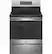 Front. GE - 5.3 Cu. Ft. Freestanding Electric Convection Range with Self-Steam Cleaning and No-Preheat Air Fry - Stainless Steel.