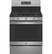 Front. GE - 5.0 Cu. Ft. Freestanding Gas Range with Self-cleaning and Power Boil Burner - Stainless Steel.