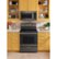 Alt View Zoom 17. GE - 5.3 Cu. Ft. Freestanding Electric Convection Range with Self-Steam Cleaning and No-Preheat Air Fry - Slate.
