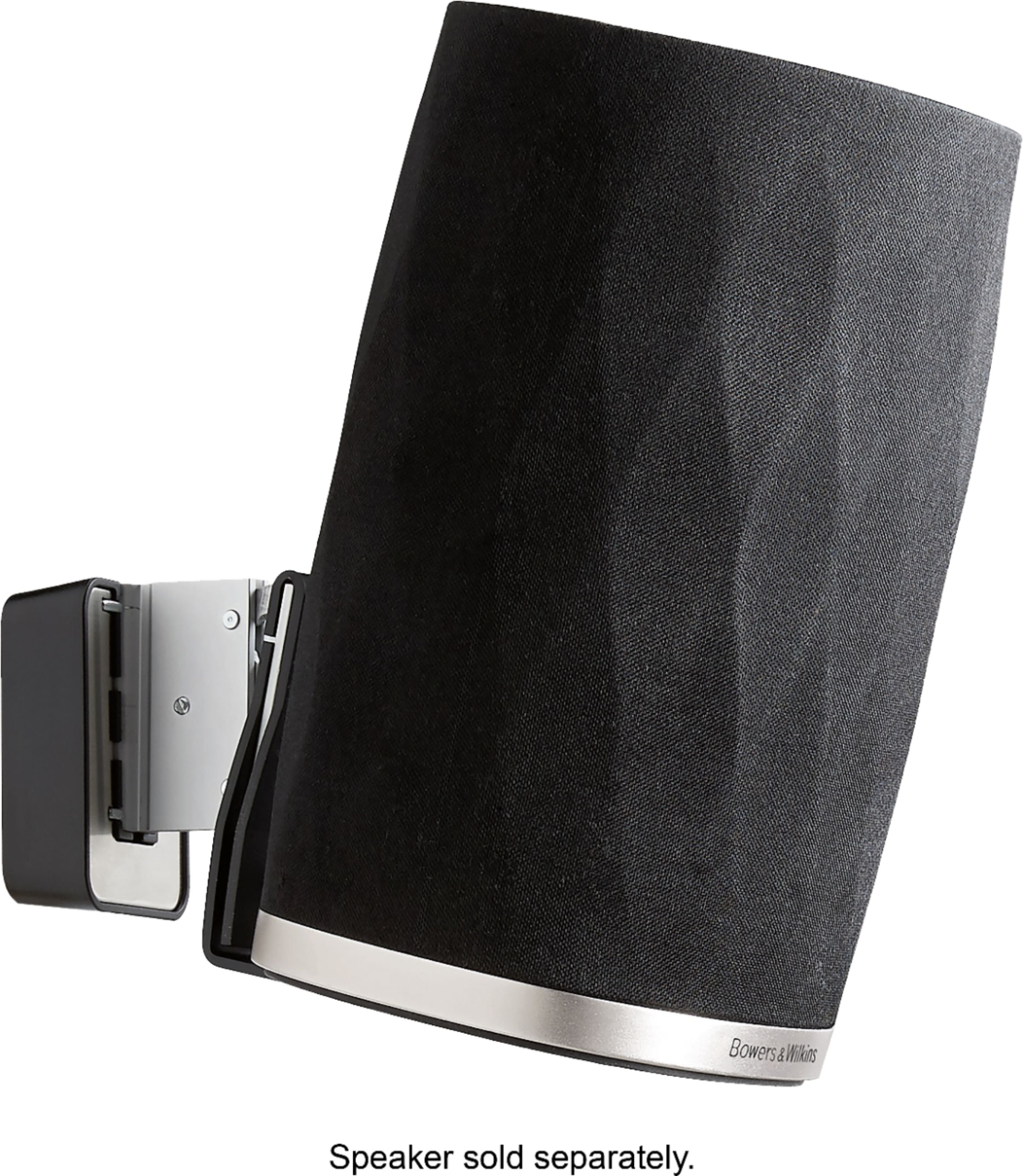 Angle View: Bowers & Wilkins - Formation Flex Wall Bracket - Black