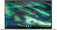Front Zoom. ASUS - Chromebook Flip C436 14" 2-in-1 Touchscreen FHD Laptop - Intel Core i3-10110U- 8GB - 128GB SSD Magnesium-Alloy - Silver.