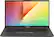 Alt View 13. ASUS - ASUS - Vivobook 14" Laptop - Intel Core i7 - 8GB Memory - NVIDIA GeForce MX250 - 512GB SSD - Slate Grey.
