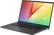 Left. ASUS - ASUS - Vivobook 14" Laptop - Intel Core i7 - 8GB Memory - NVIDIA GeForce MX250 - 512GB SSD - Slate Grey.