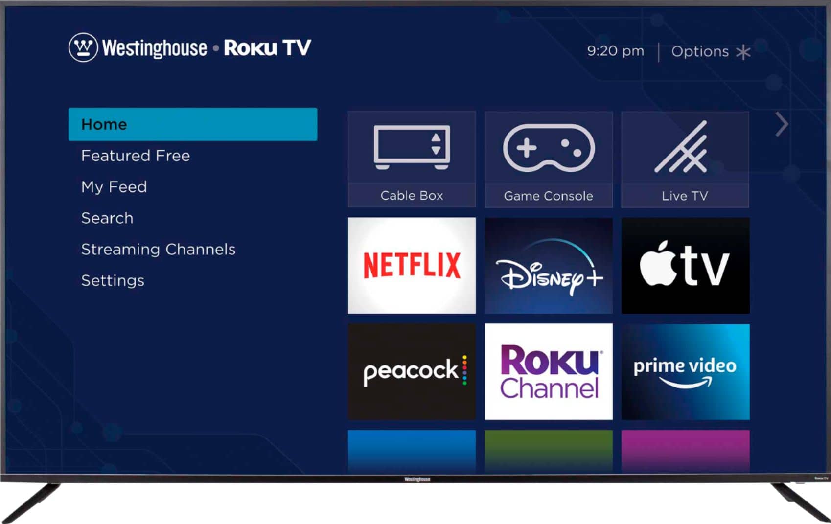 Westinghouse - 75" Class LED 4K UHD Smart Roku TV
