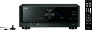 Yamaha - RX-V4A 5.2-channel AV Receiver with 8K HDMI and MusicCast - Black - Front_Zoom