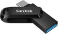 Alt View Zoom 14. SanDisk - Ultra Dual Drive Go 128GB USB Type-A/USB Type-C Flash Drive - Black.