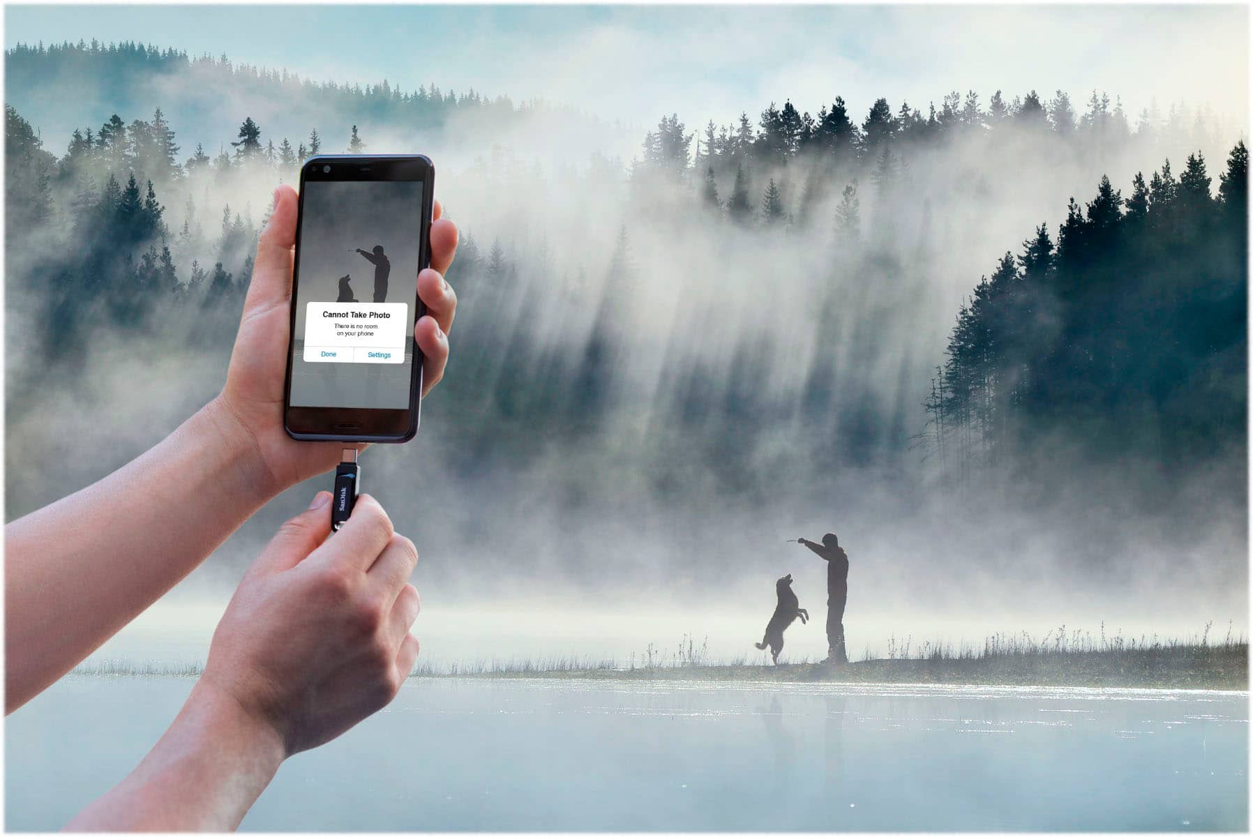 Alt View 21. SanDisk - Ultra Dual Drive Go 128GB USB Type-A/USB Type-C Flash Drive - Black.