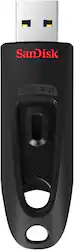 SanDisk - Ultra 512GB USB 3.0 Flash Drive - Black - Front_Zoom