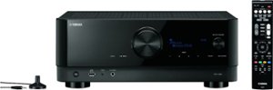 Yamaha - RX-V6A 7.2-channel AV Receiver with 8K HDMI and MusicCast - Black - Front_Zoom