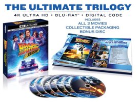 Back to the Future Trilogy [35th Anniversary] [4K Ultra HD Blu-ray/Blu-ray] - Front_Original