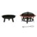 Alt View 15. Pure Garden - 27.5” Outdoor Fire Pit- Raised Steel Bowl for Above Ground Wood Burning- Side Handles & Storage Cover - Black.