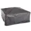 Alt View 13. Pure Garden - Fire Pit Set, Wood Burning Pit Includes Spark Screen and Log Poker Great for Outdoor and Patio, 32” Square Tile Firepit - Black and Orange Marbled.