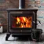 Alt View 13. Pure Garden - Ash Bucket With Lid and Shovel - Pellet Stove and Fireplace Tools - Black.