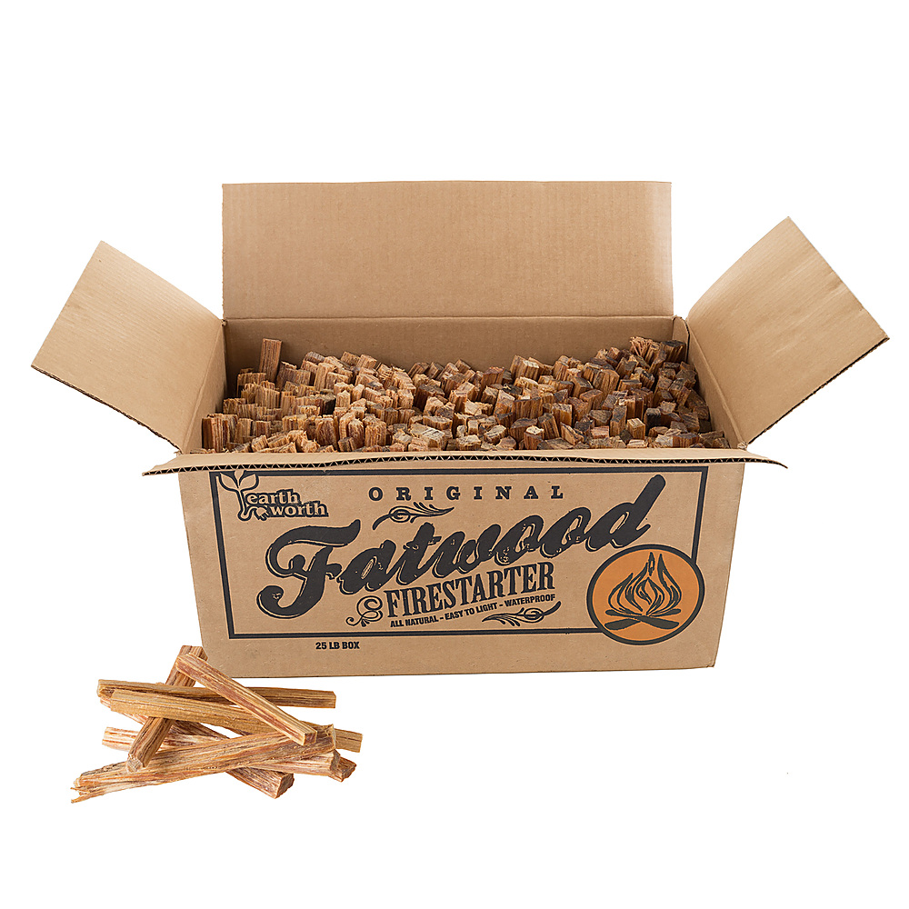 Fatwood Firestarter Kindling Sticks by Pure Garden - Tan