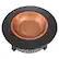Alt View 12. Pure Garden - Fire Pit Set, Wood Burning Pit - Includes Spark Screen and Log Poker, 32” Round Metal Firepit - Black/Copper.