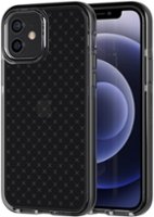 Tech21 - Evo Check Case for Apple iPhone 12/12 Pro - SMOKEY BLACK - Front_Zoom