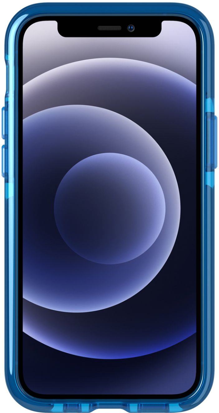 Angle View: Tech21 - Evo Check Case for Apple iPhone 12 Mini - Classic Blue